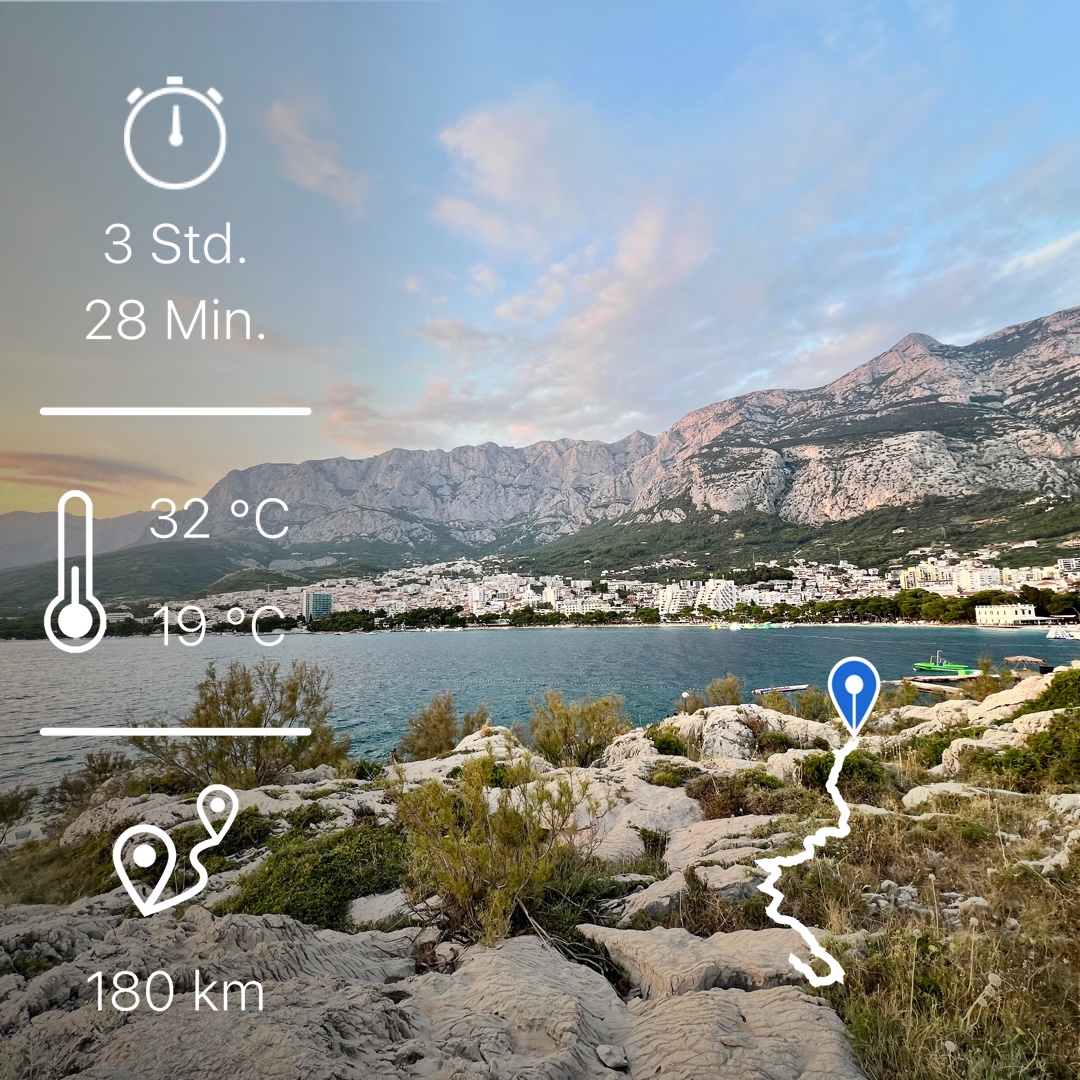 Tag-10 „Zur Entspannung ans Meer nach Makarska“