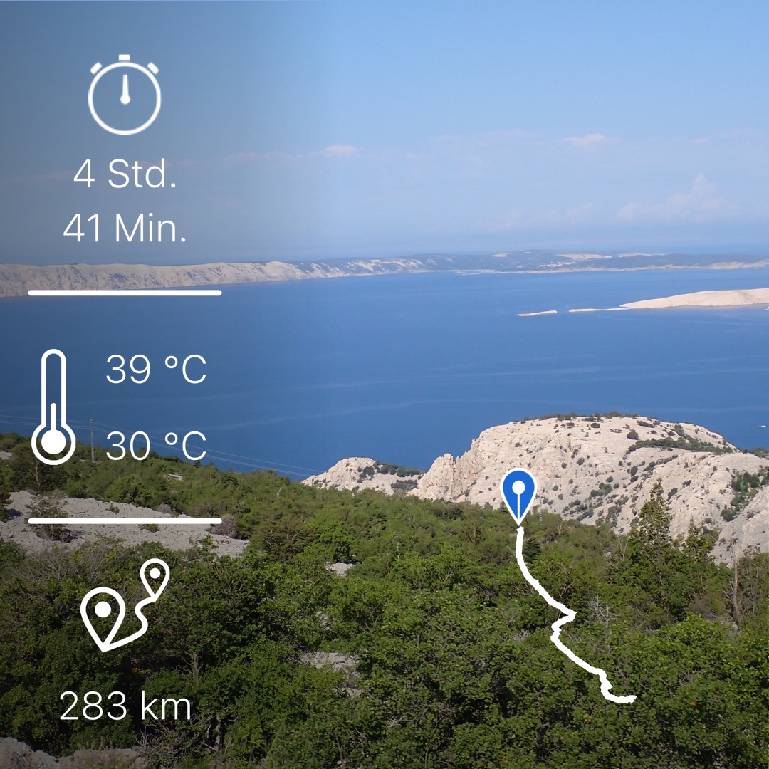 Tag-3 „Von Heiss nach noch Heisser, dafür am Meer
