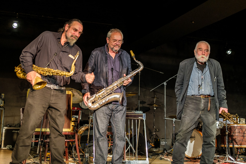 BRÖtz 80! Festival 29.08.2021  Hiby, Schmidtke, Brötzmann    ©Gerard Rouy