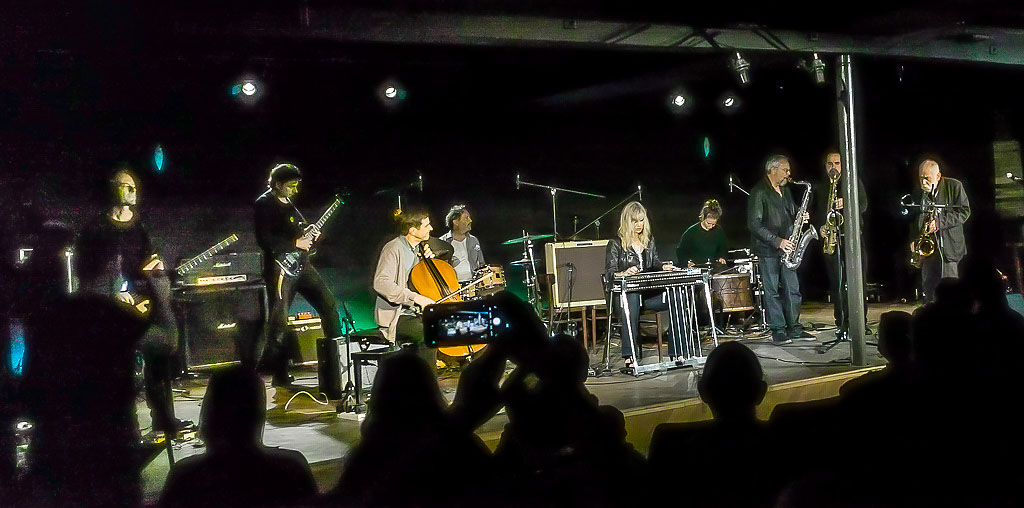 BRÖtz 80Festival 29.08.2021 M.Pliakas, C.Brötzmann, F. Lonber-Holm, M.Wertmüller, H.Leigh, C.Emaille, W.Schmidtke,  H.P.Hiby,  P.Brötzmann  ©Gerard Rouy