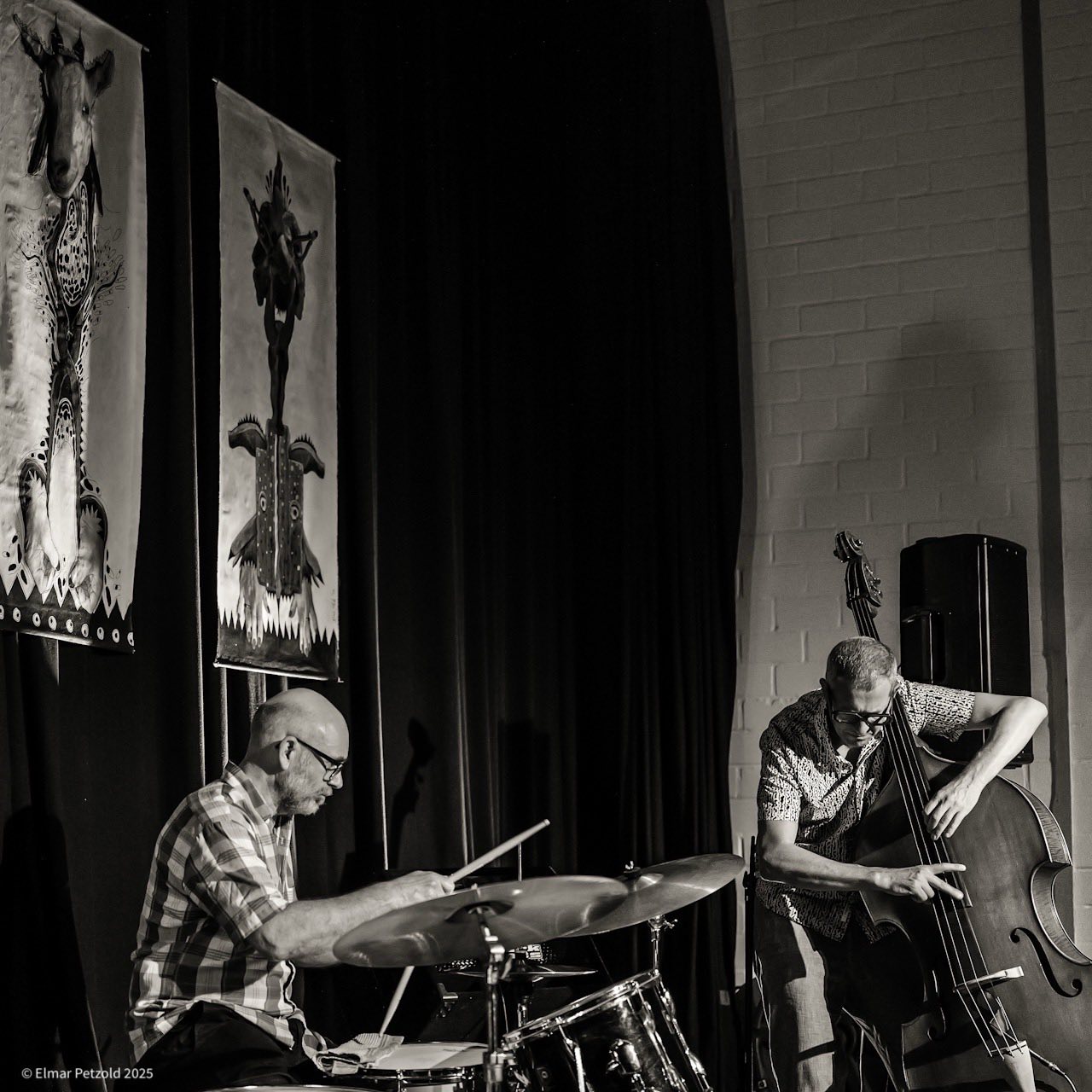 Paul Hession, Meinrad Kneer "Visual Sound Outdoor Festival Dortmund" 2025 © Elmar Petzold