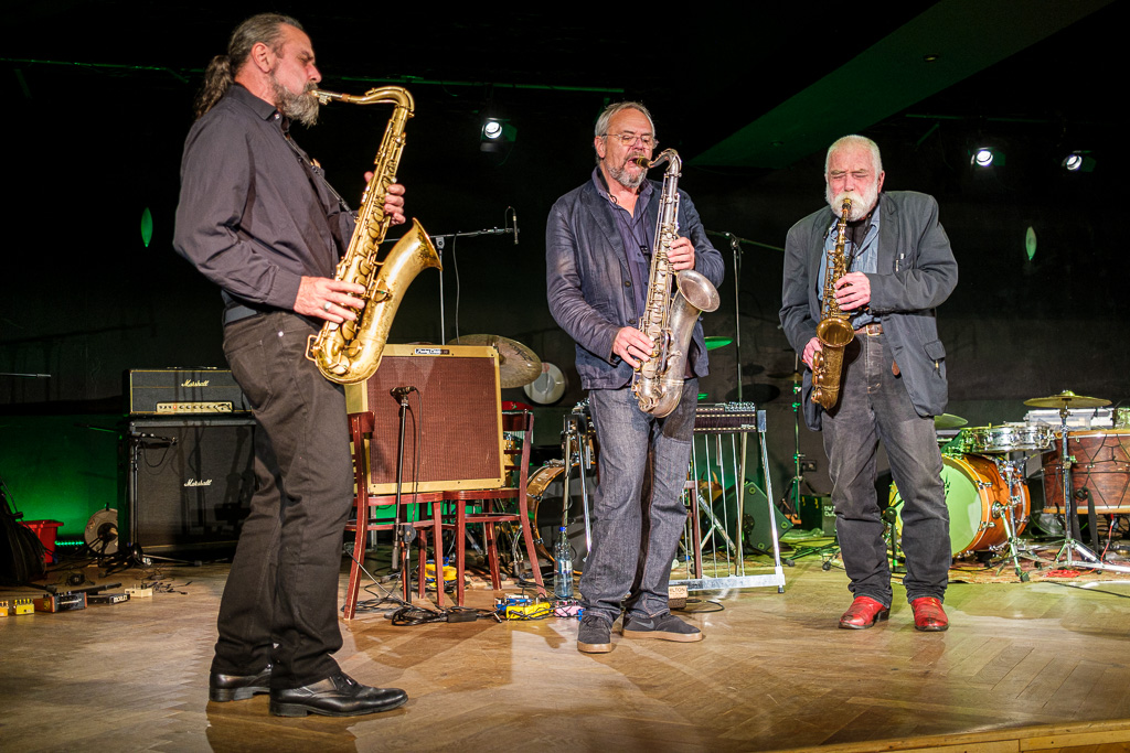 BRÖtz 80Festival 29.08.21  Hiby, Schmidtke,  Brötzmann    ©Gerard Rouy
