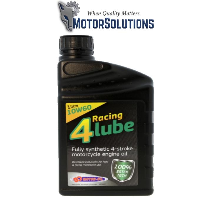 BO Racing 4 Lube 10W60 Motorolie 100 Synthetic Ester Tech MotorSolutions.nl BO Racing 4 Lube 10W60 Motorolie 100 Synthetic Ester Tech MotorSolutions.nl