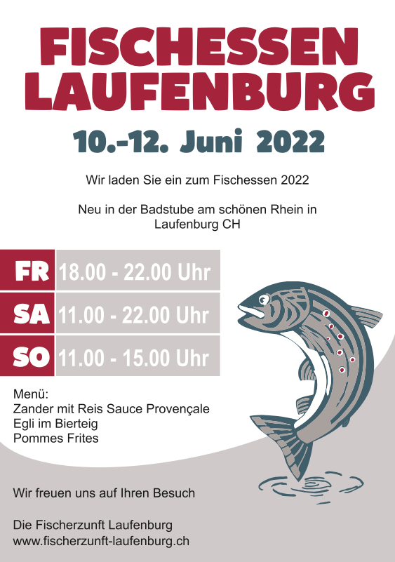 Fischessen Laufenburg 10.-12. Juni 2022