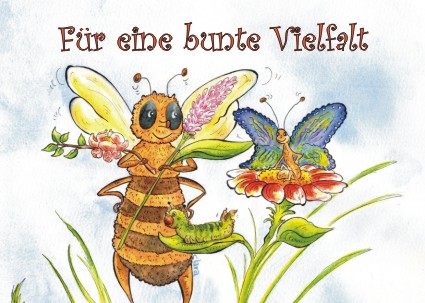 gegen das Bienensterben und Insektensterben - für eine Bunte Vielfalt in der Natur