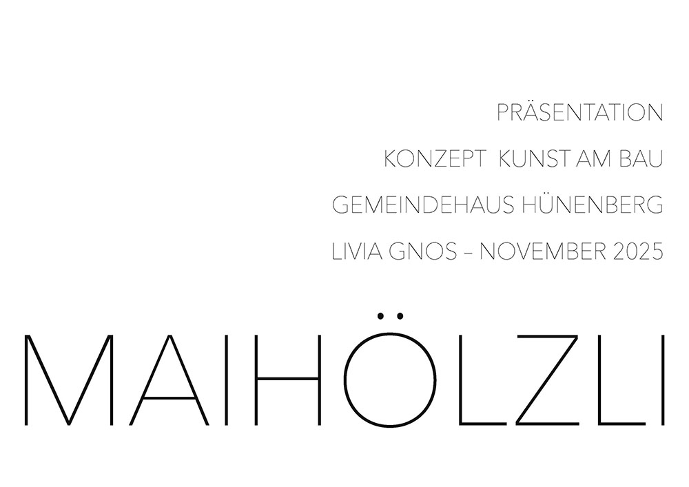 Kunst am Bau Projekt: Maihölzli Hünenberg