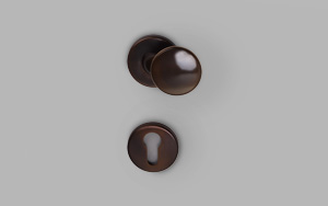 Doorknob patinated [KN-07-09-00]