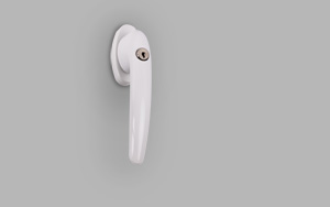 Lockable white [OL-40-02]