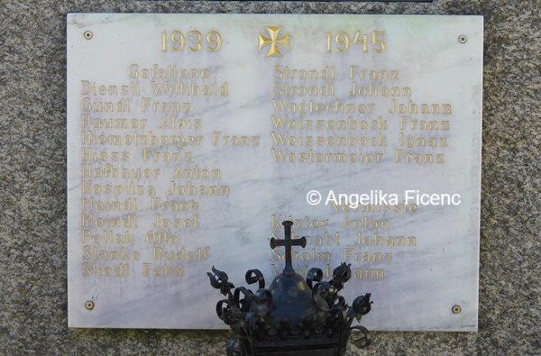 Kriegerdenkmal © Mag. Angelika Ficenc