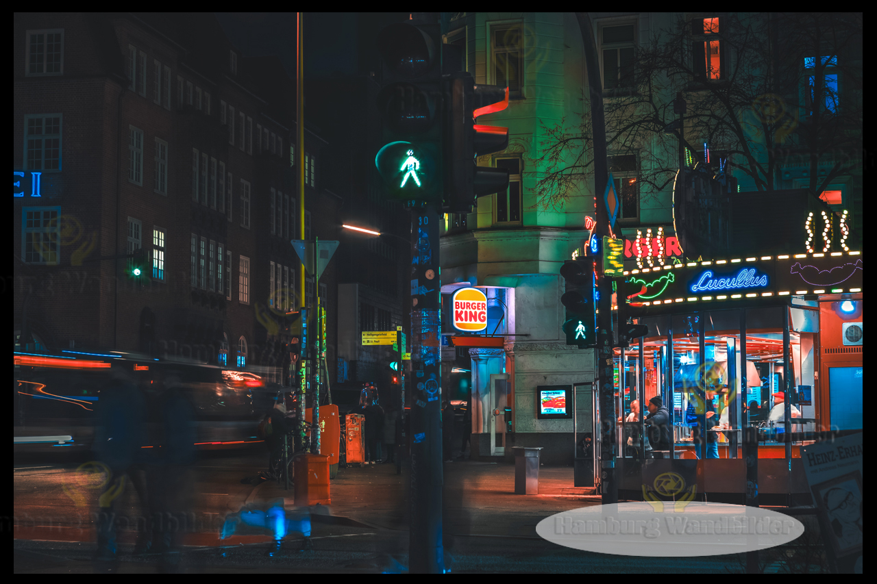der im biss lucullus reeperbahn hamburg wandbilder