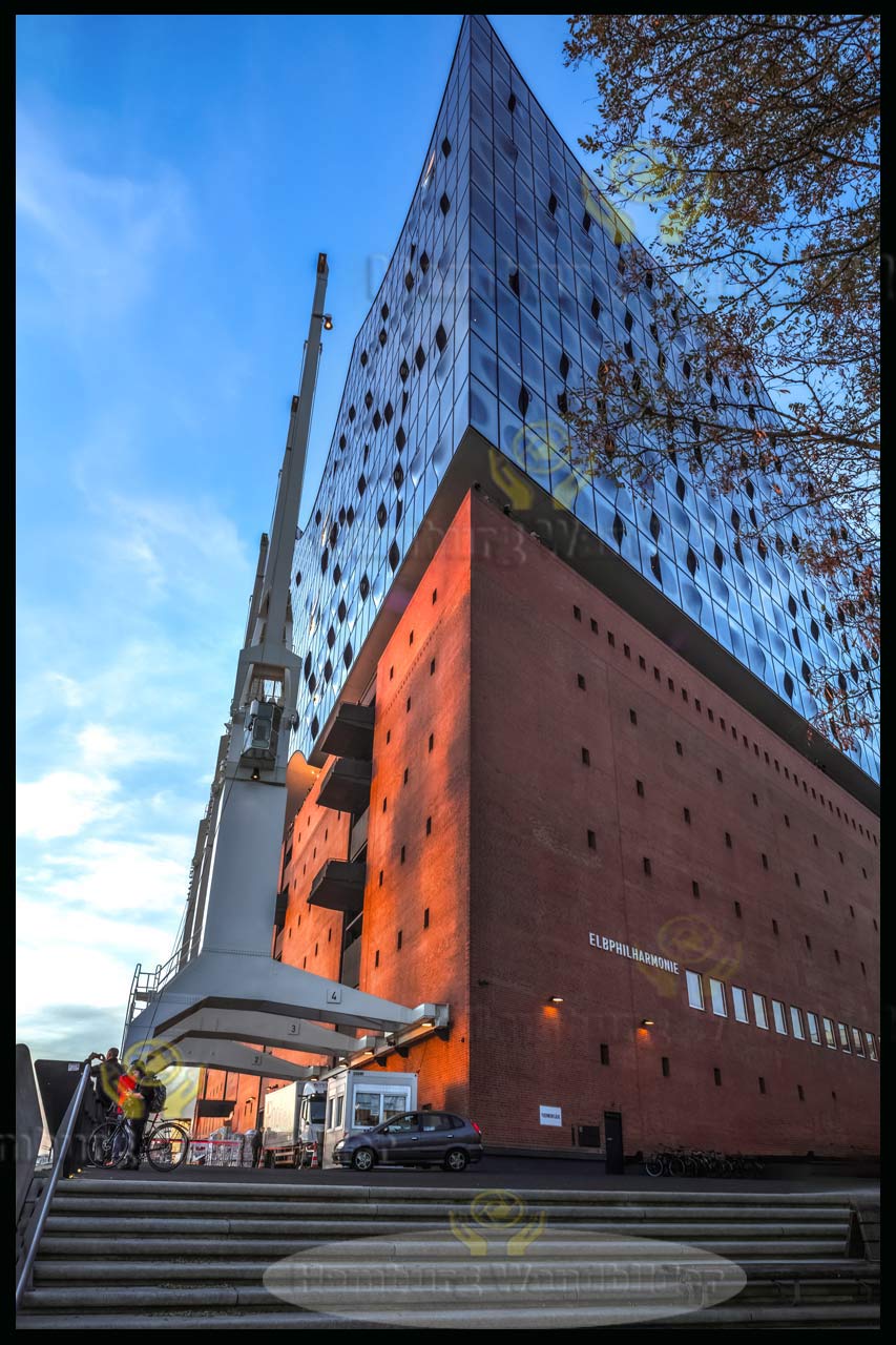 platz der deutschen einheit und elbphilharmonie hamburg wandbilder