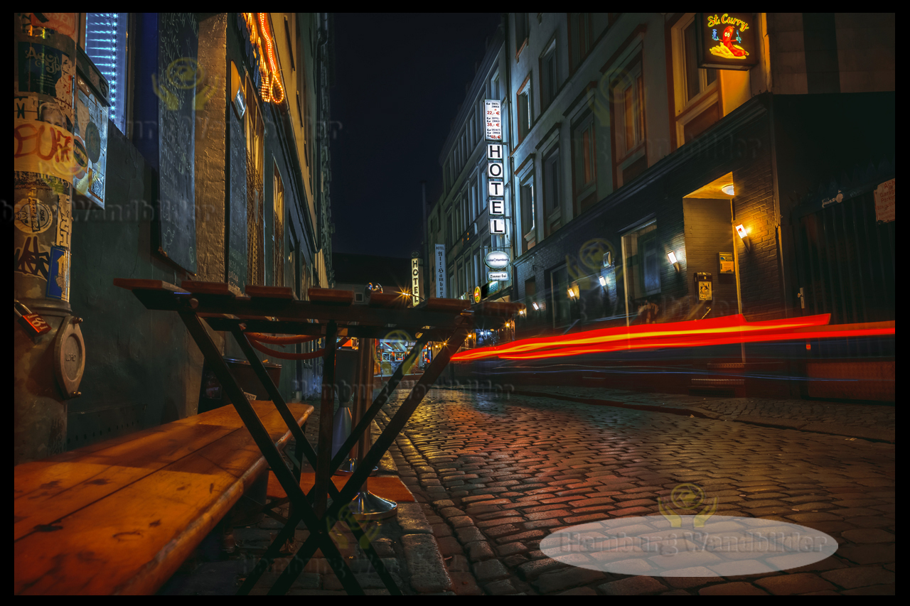 die querstrasse auf der-reeperbahn hamburg wandbilder