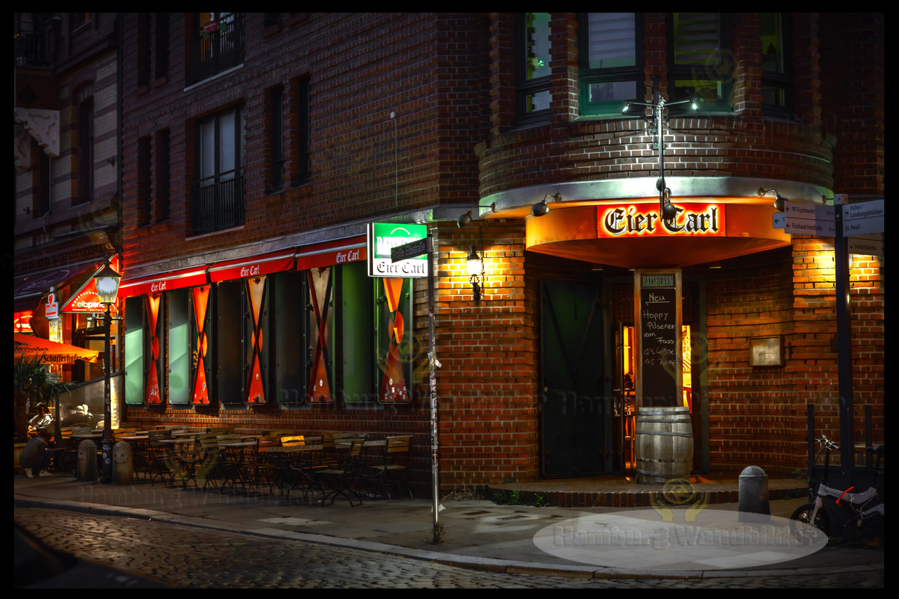 lokal bier carl an der grossen elbstrasse hamburg wandbilder