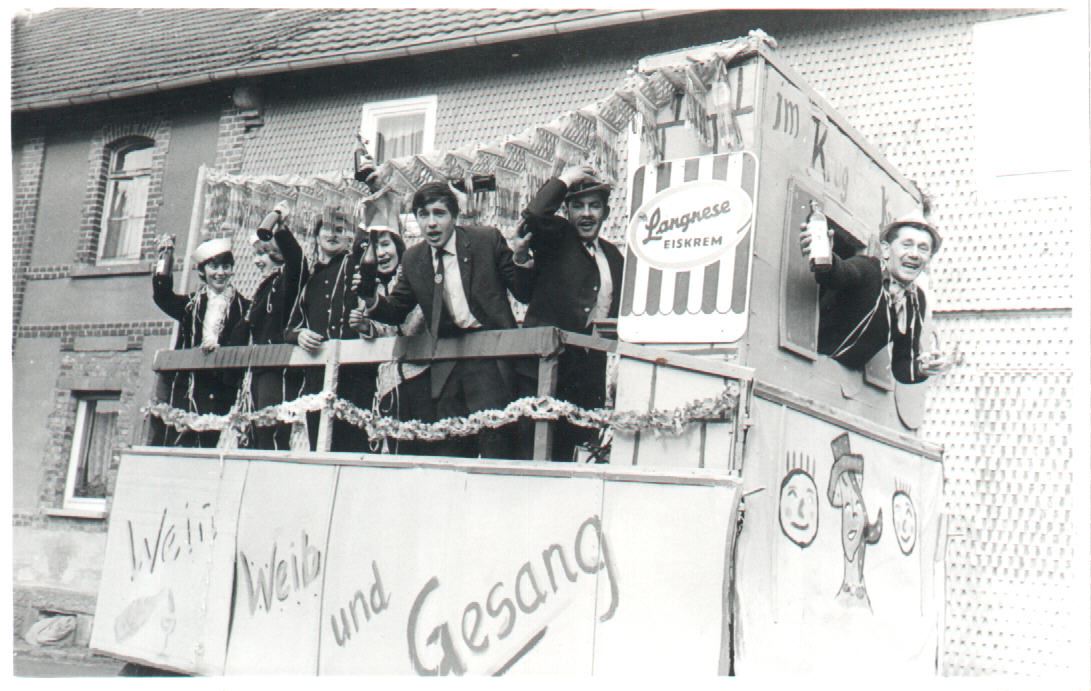 1965 Fastnachtswagen Gesangverein