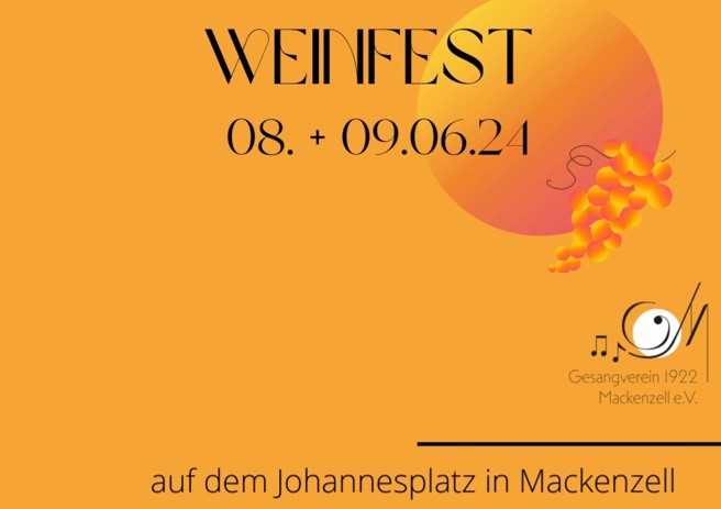 Weinfest in Mackenzell