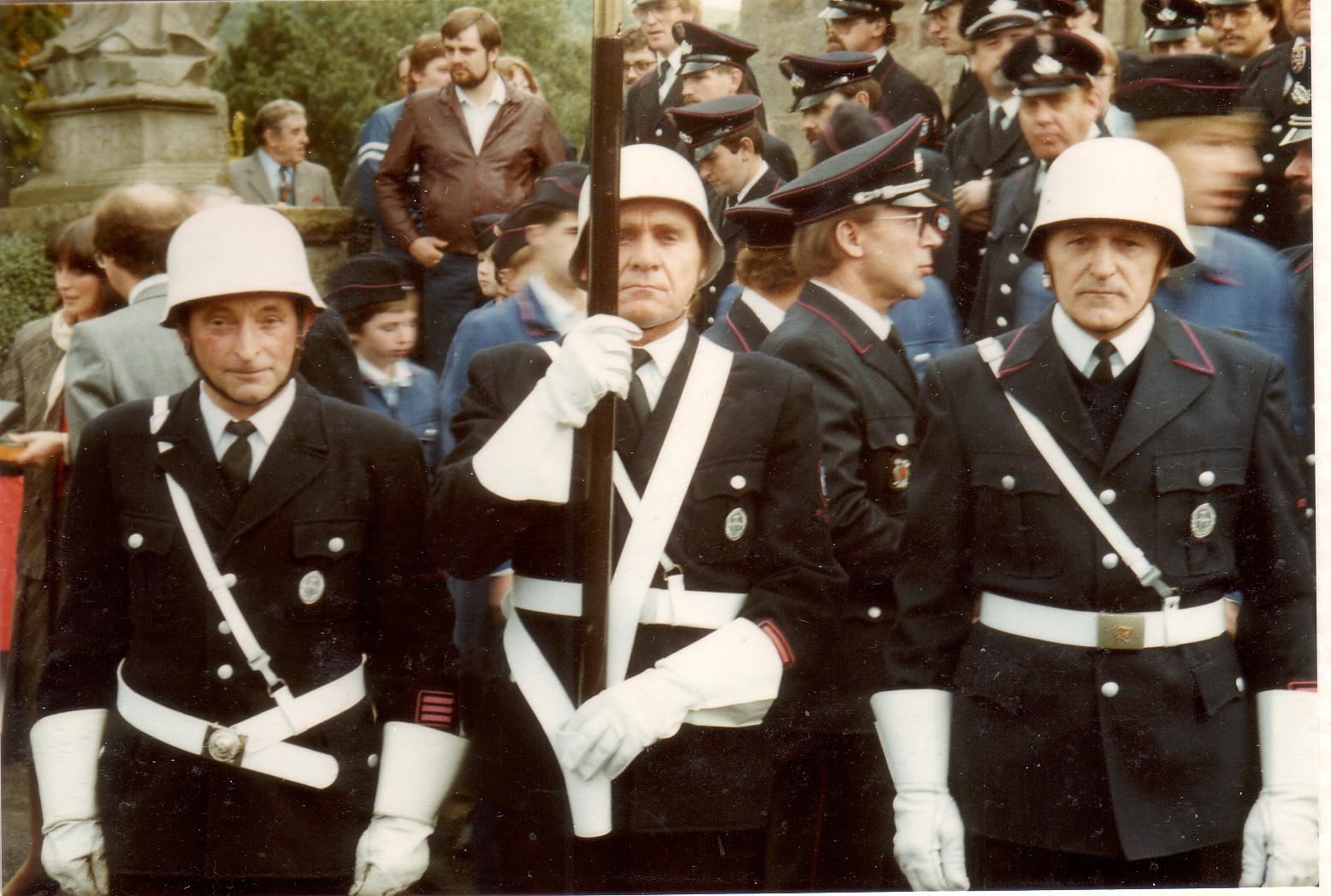 1984 Einweihung Feuerwehrgerätehaus, Festzug