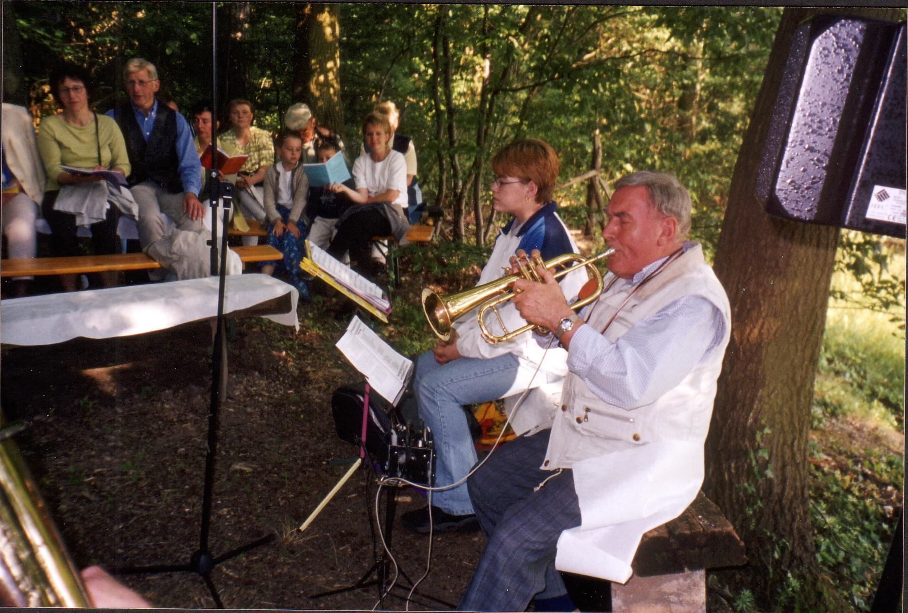 1990er Jahre - Singen in der Hardt mit Ludwig Knauf