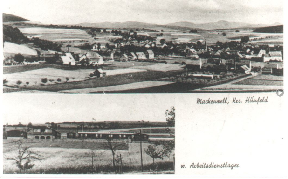 ca. 1940, Postkarte Mackenzell