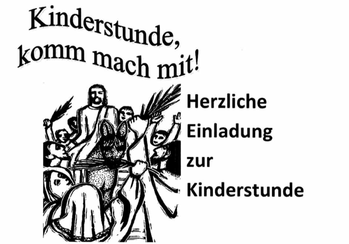 Einladung zur Kinderstunde