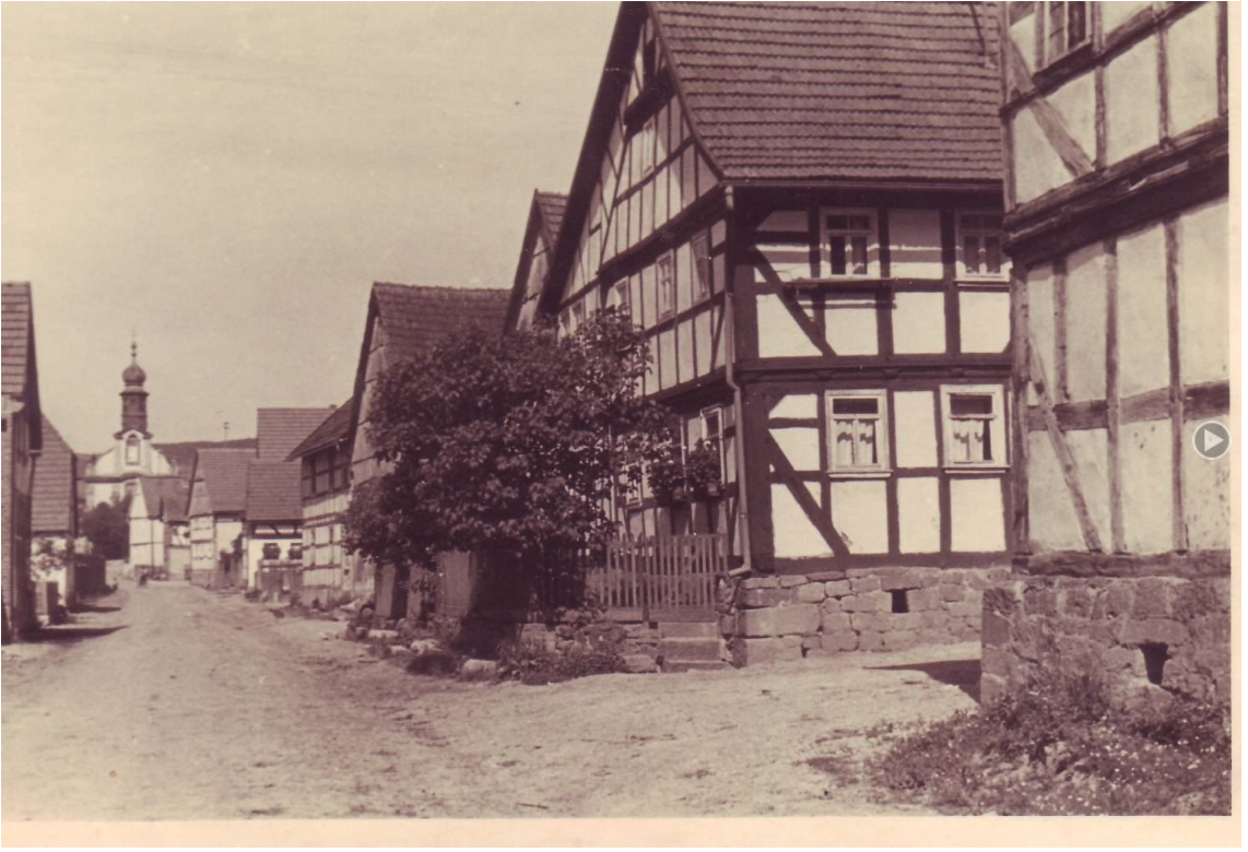 1930er Jahre Blick vom Unterdorf