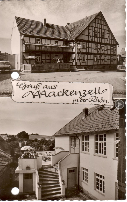 1960 ca. alte Postkarte Gasthaus Trapp