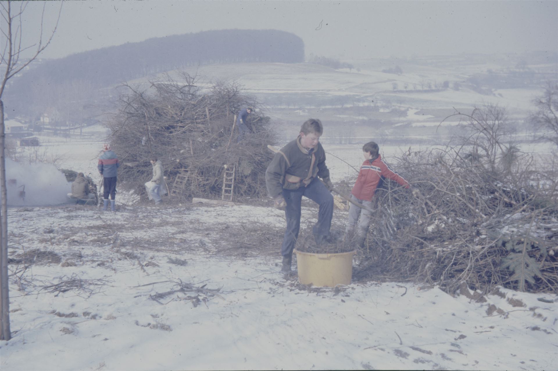 1980er Jahre Hutzelfeuer