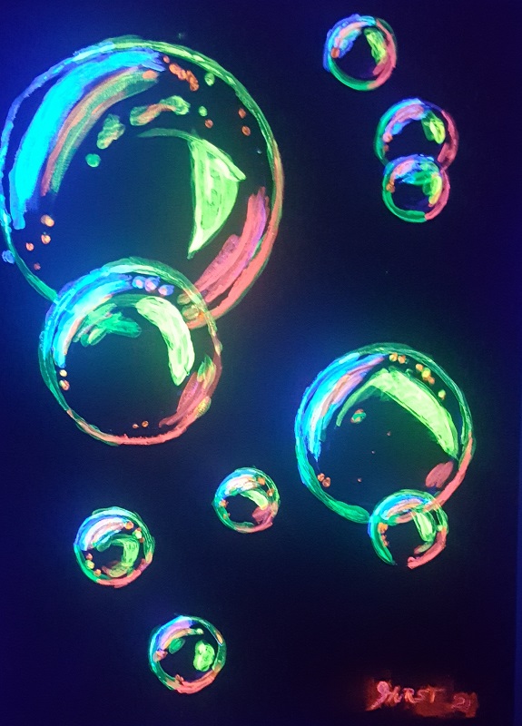 Bubbles UV , Acrylic