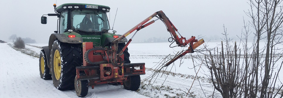 Heckenplege Agrar Vorharz
