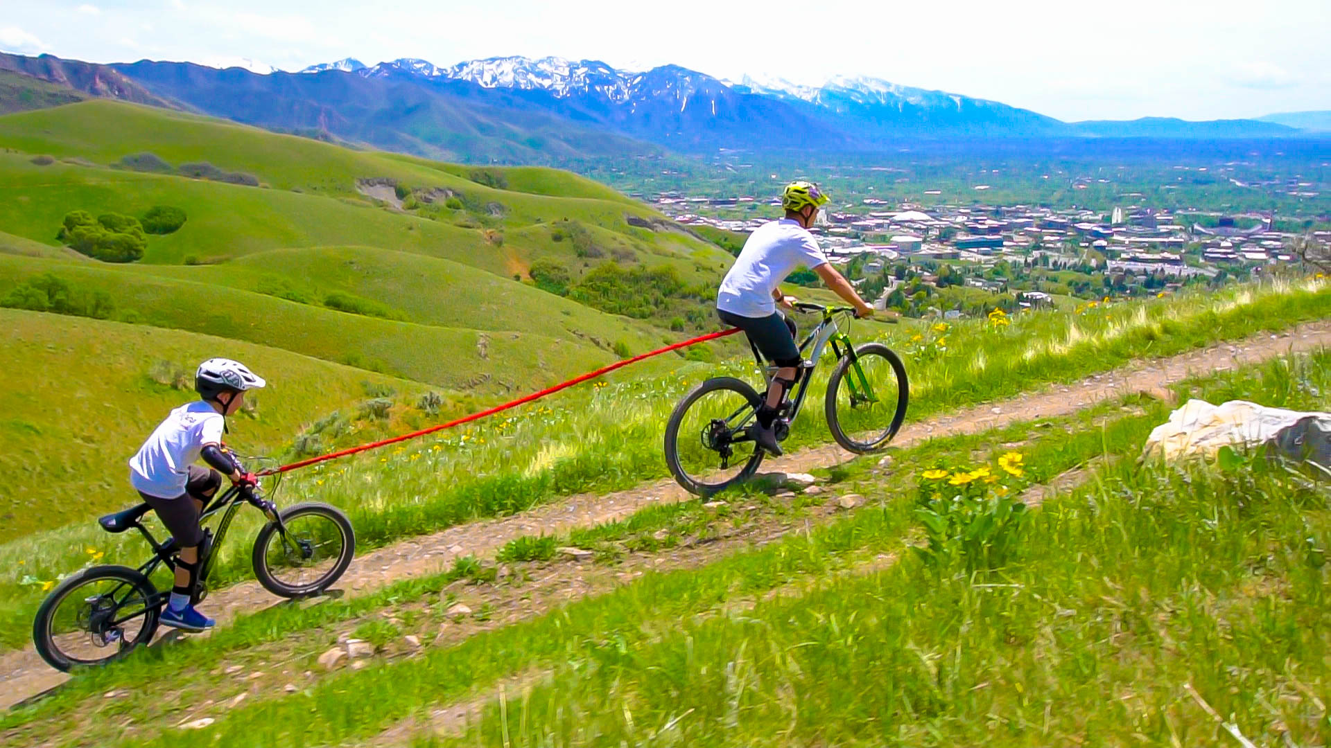 Outdoor Eltern-Kind Zugseil Mountainbike Anhänger Seil Kinder Fahrrad  Zugseil Fahrrad Seil V