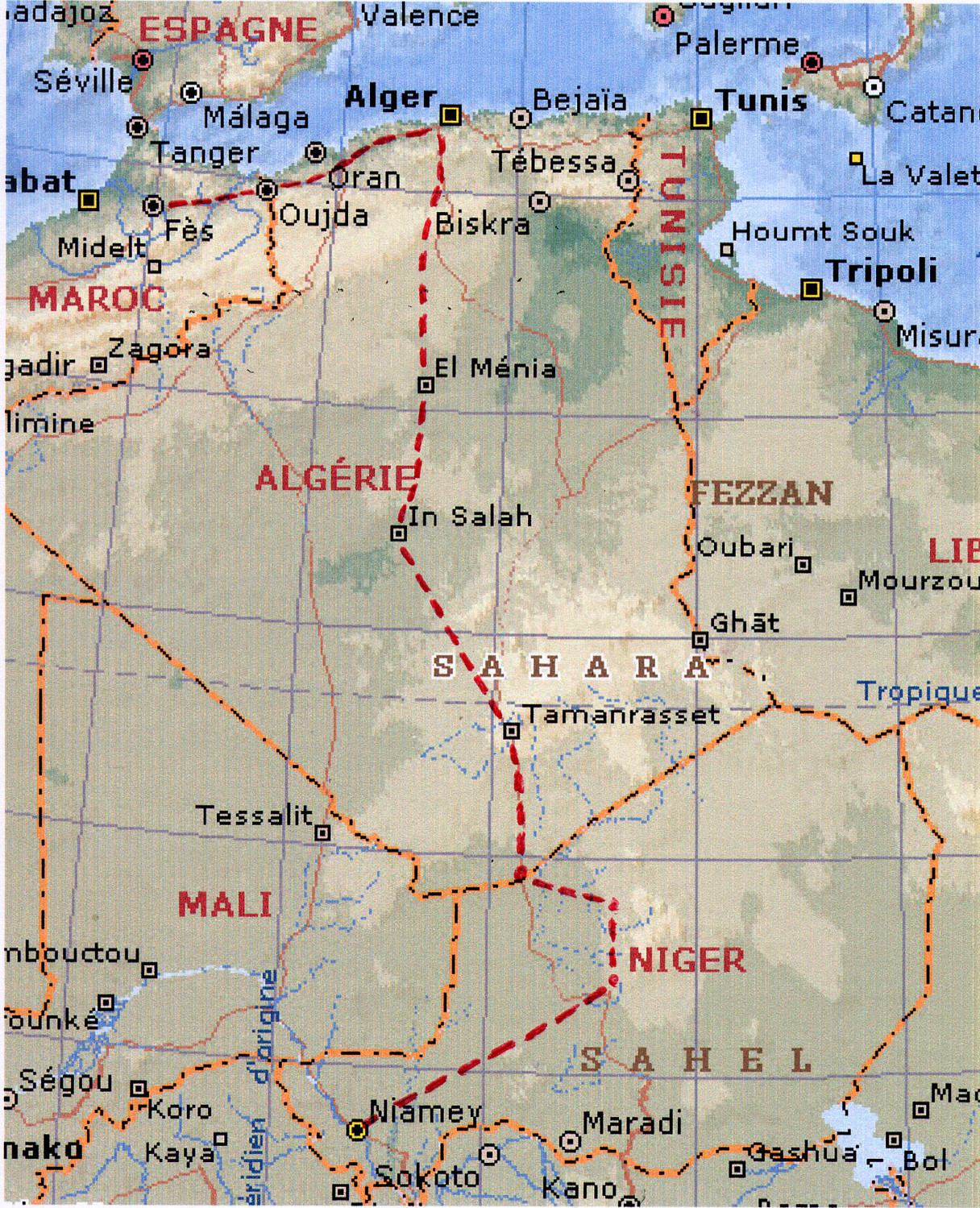 Algerie Sahara Niger Carnets De Voyage De Bernard Lardeux