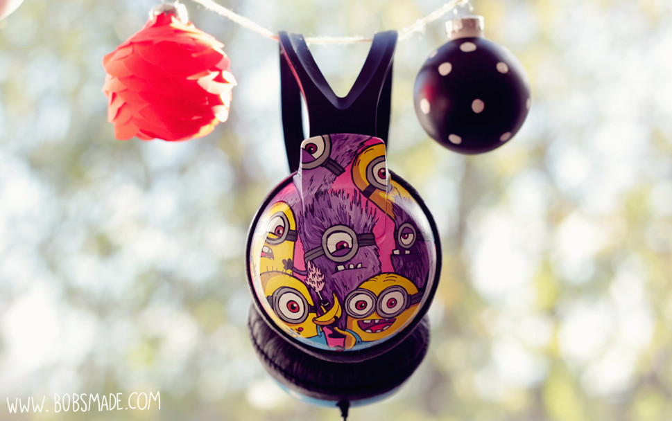 despicable me minions craft headphones customized  agnes by bobsmade