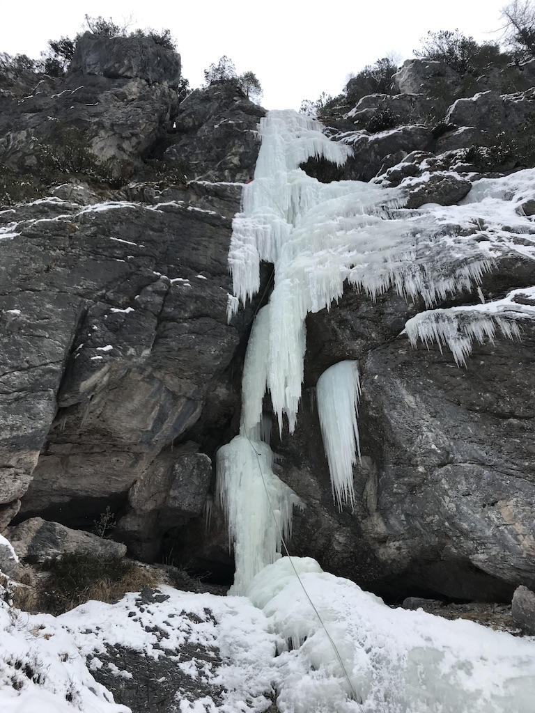 Wunderschöner Eisfall