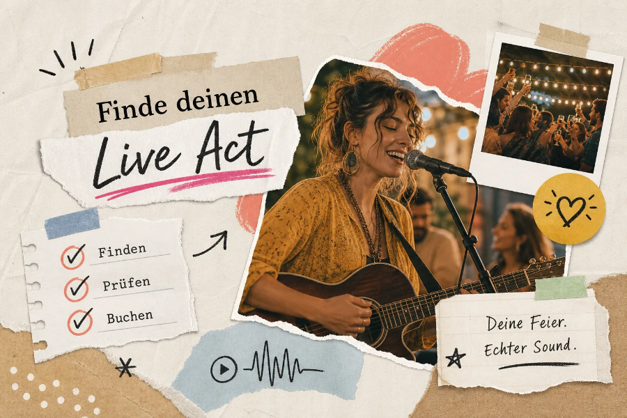 Musiker für deine Feier finden, prüfen und buchen