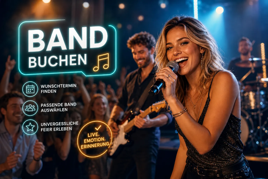 Band buchen: Der komplette Ratgeber für deine Feier