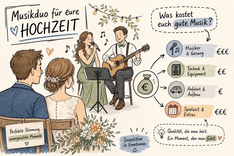 Was kostet ein Musikduo für eine Hochzeit