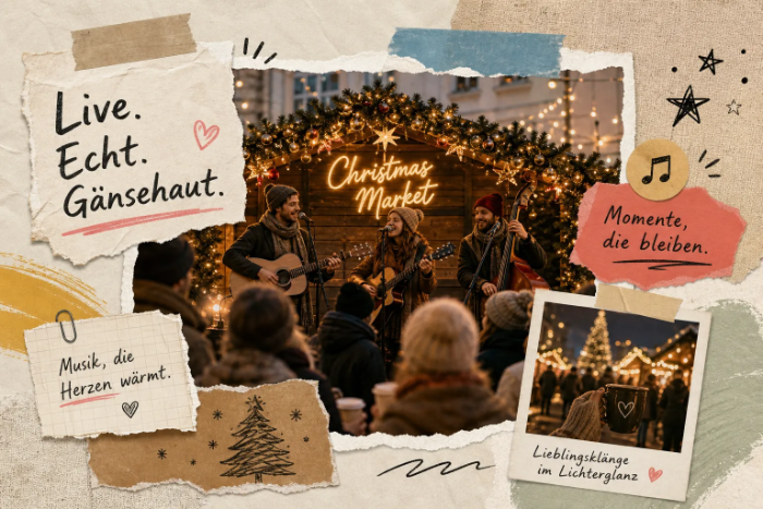 Livemusik auf dem Weihnachtsmarkt: Was wirklich begeistert