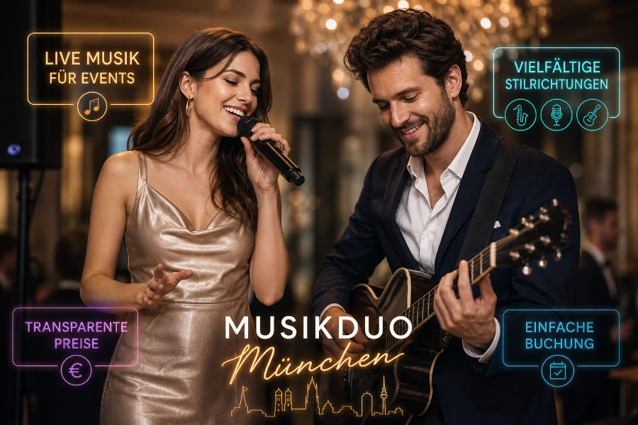 Musikduo München: Stilrichtungen, Preise und Buchungstipps