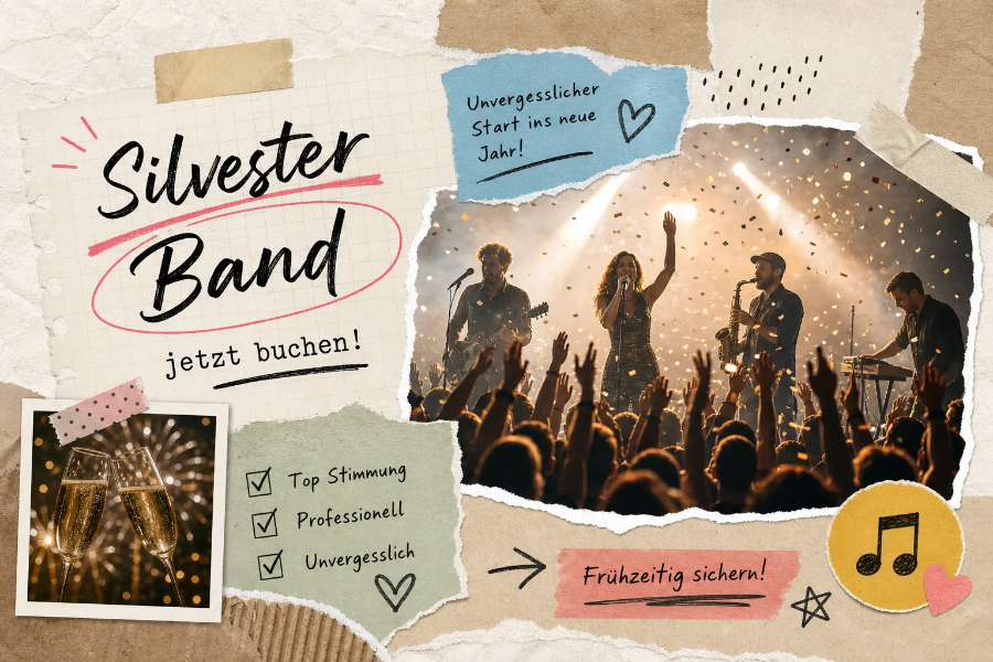 Band für Silvester gesucht: So buchen Sie richtig