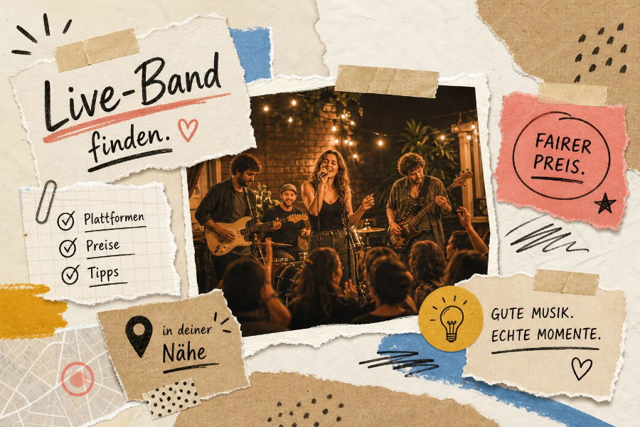 Live-Band in der Nähe finden: Plattformen, Preise & Tipps