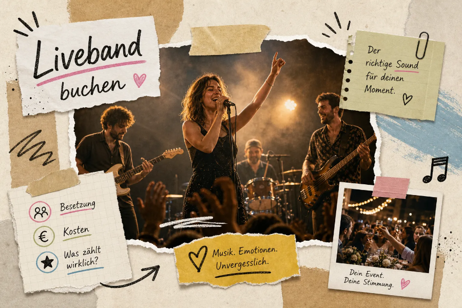 Liveband buchen: Besetzung, Kosten und was wirklich zählt