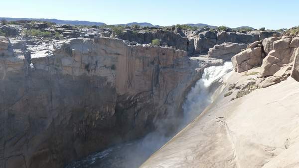 Kurzer Abstecher zu den Augrabiefalls