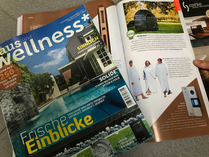  "Haus und Wellness". Fachmagazin für Spa & Sauna sowie Pool Oasen. 