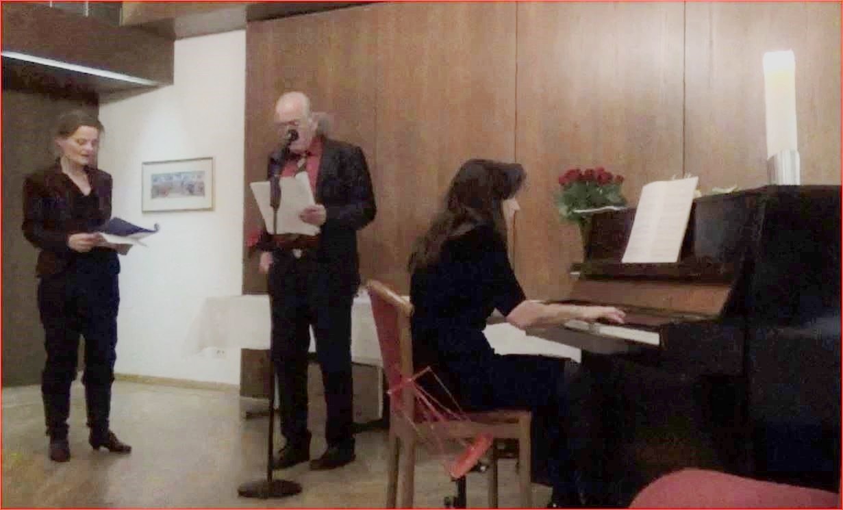 Beatrice Ganz am Klavier, Astrologische Weihnachtsfeier 2015