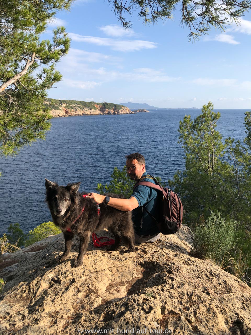 Mit Hund an der Cote d' Azur Mit Hund auf Tour