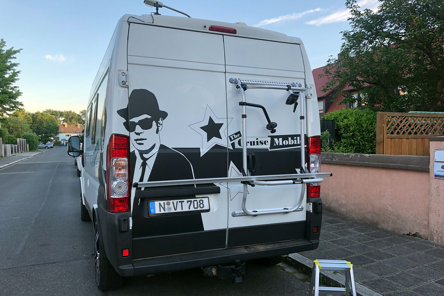 Ein neuer Fahrradträger - Umbau  fürs Tandem