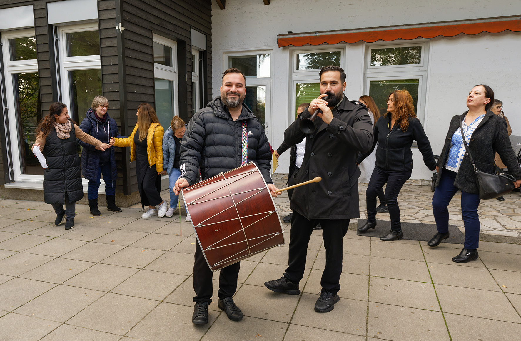 Davul Zurna Kardesler beim Haus am See, Foto: Annette Richter