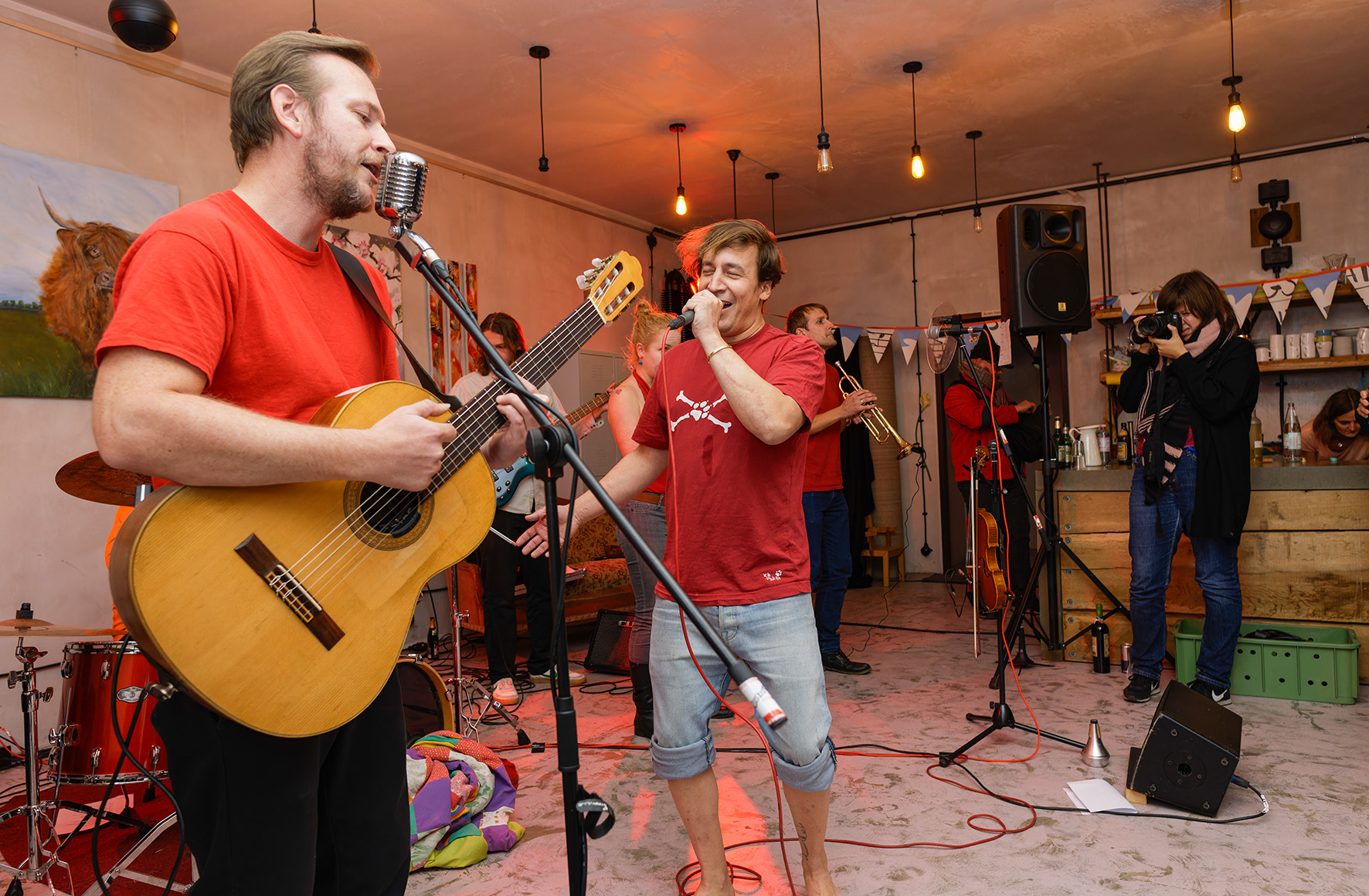 Abschlusskonzert mit Zargenbruch im M5, Foto: Annette Richter