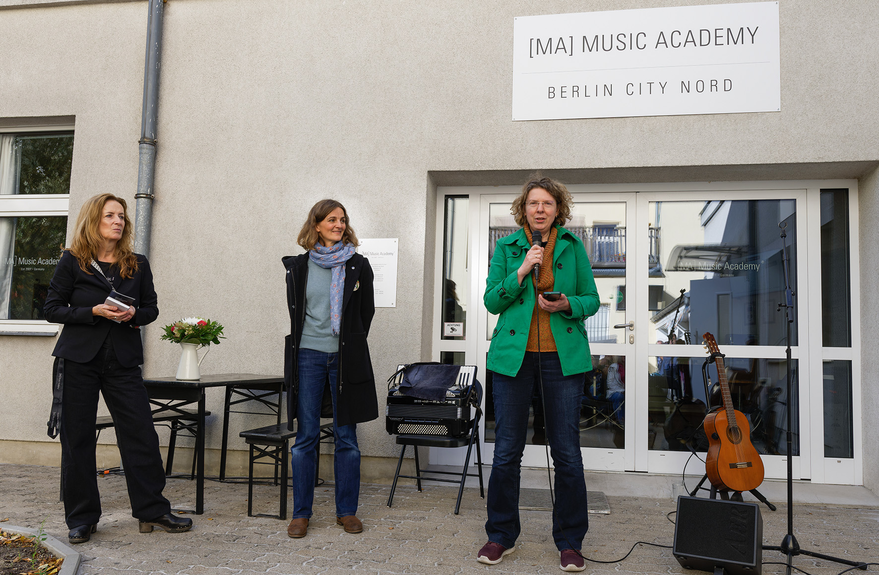 Festivaleröffnung mit Bezirksstadträtin Korinna Stephan (Grüne), Foto: Annette Richter