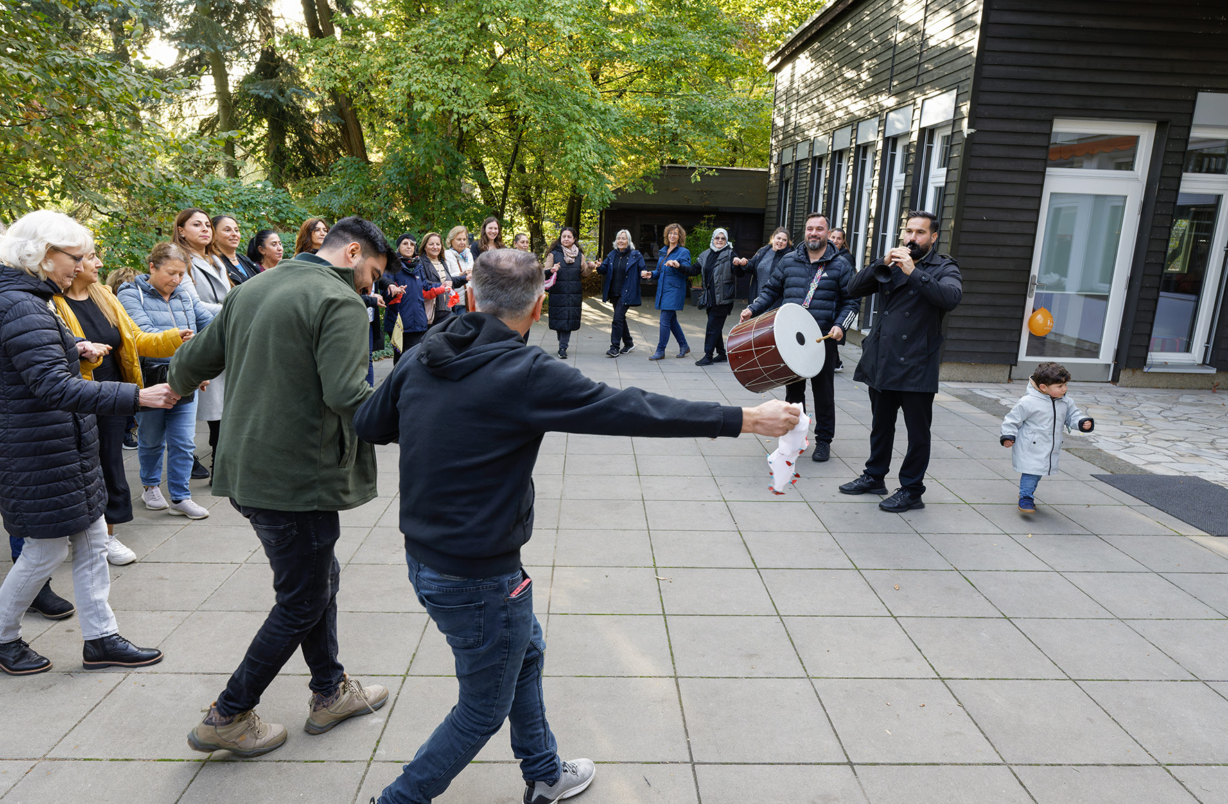 Davul Zurna Kardesler beim Haus am See, Foto: Annette Richter
