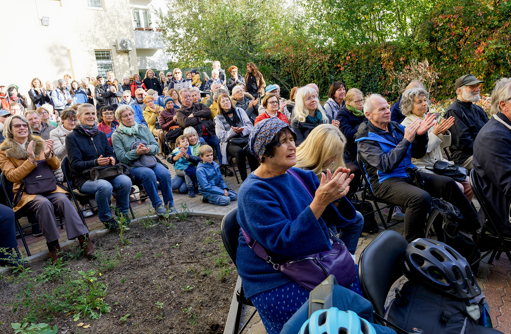 Festivaleröffnung im Hof der MA Music Academy, Foto: Annette Richter